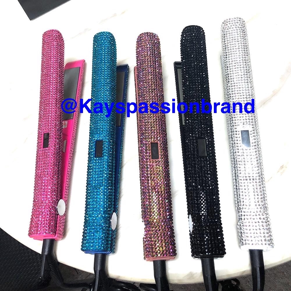 Diamond flat irons any color